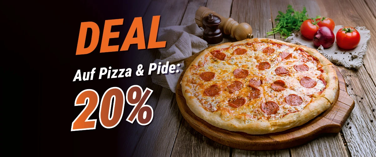 Lieferfuchs-Deal: Pizza & Pide